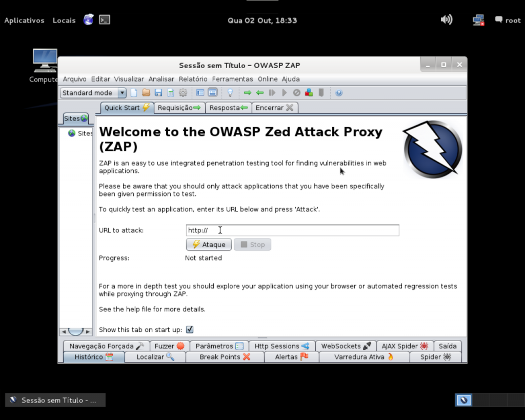 Как установить owasp zap на kali linux